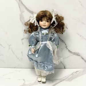 Vintage porcelain doll.